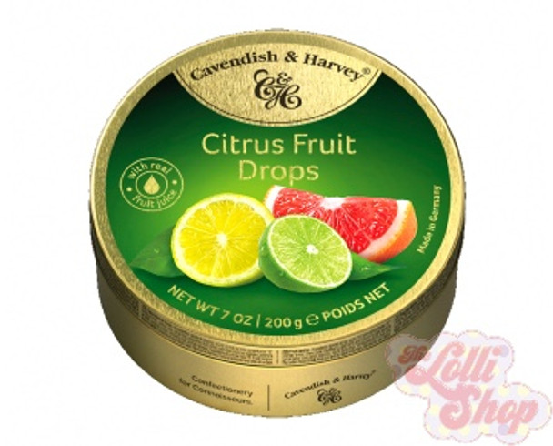 Cavendish & Harvey Citrus Fruit Drops 200g