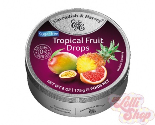Cavendish & Harvey Sugar Free Tropical Fruit 175g