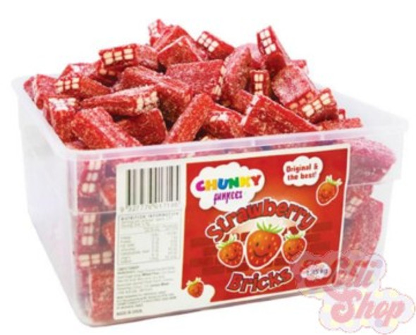 Chunky Funkeez Strawberry Bricks 1.45kg