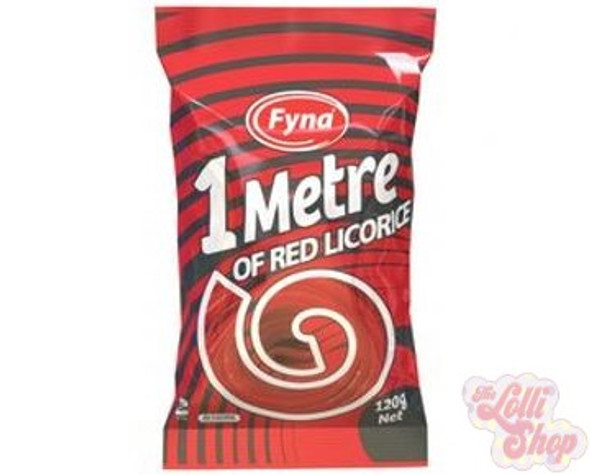 Fyna 1 Metre of Red Licorice 120g