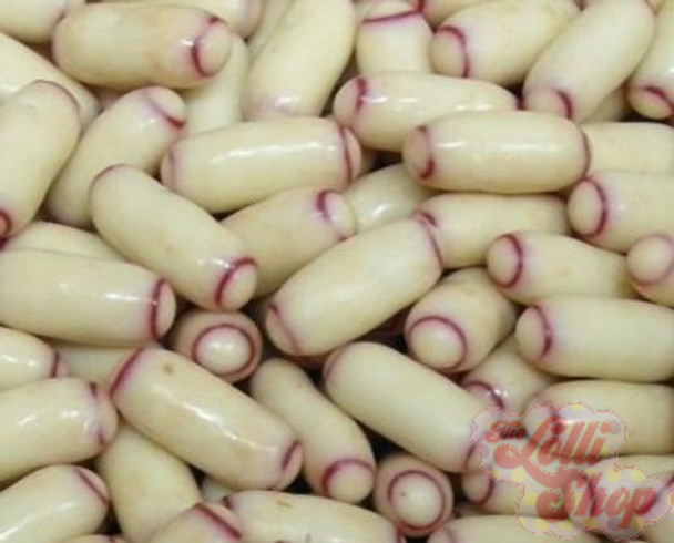 Fyna White Raspberry Bullets 100g