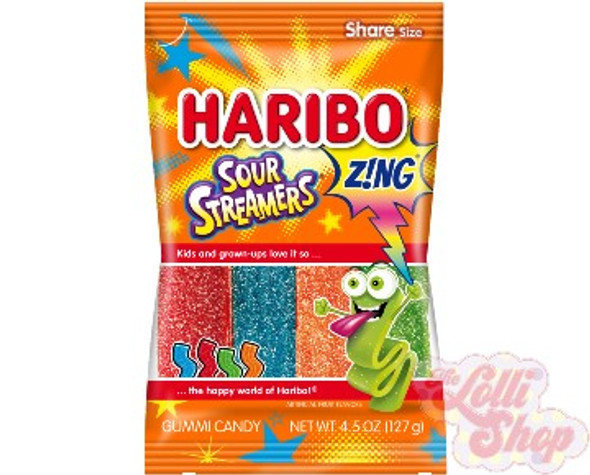 Haribo Sour Streamers 127g