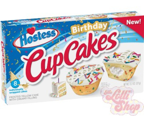 Hostess Birthday Cupcakes - Box of 8
