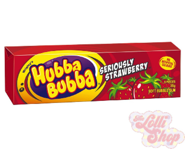 Hubba Bubba Seriously Strawberry 35g