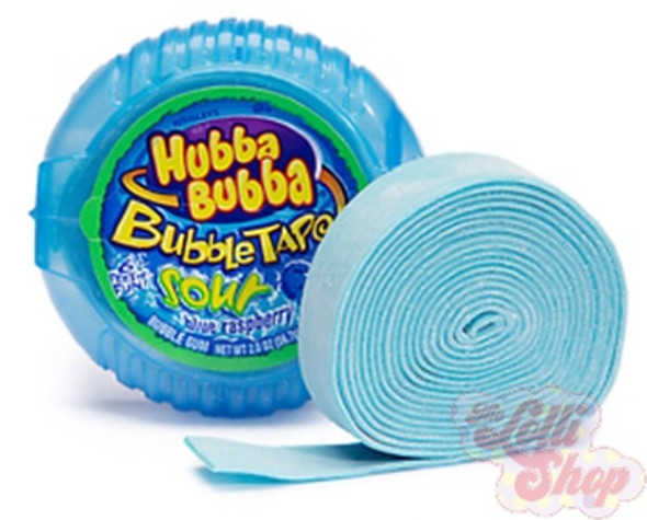 Hubba Bubba Sour Blue Raspberry Tape Hubba Bubba Sour Blue Raspberry Tape