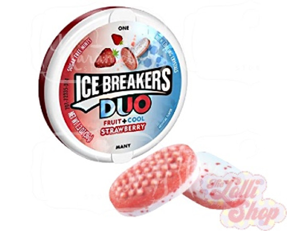 Ice Breakers Duo Mints Strawberry 36g
