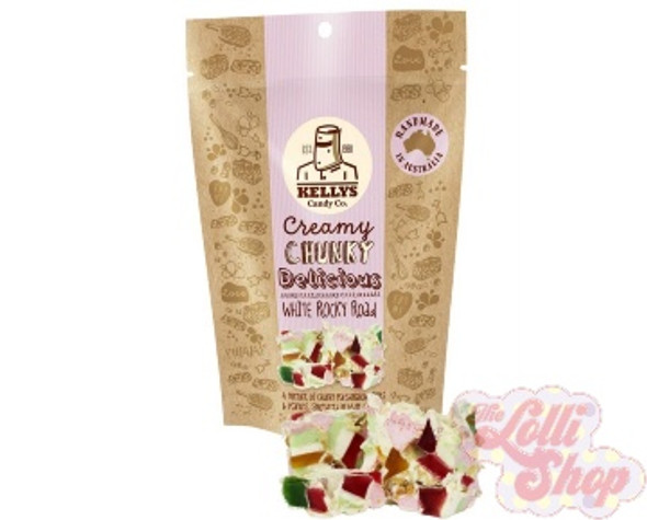 Kelly's White Rocky Road 175g