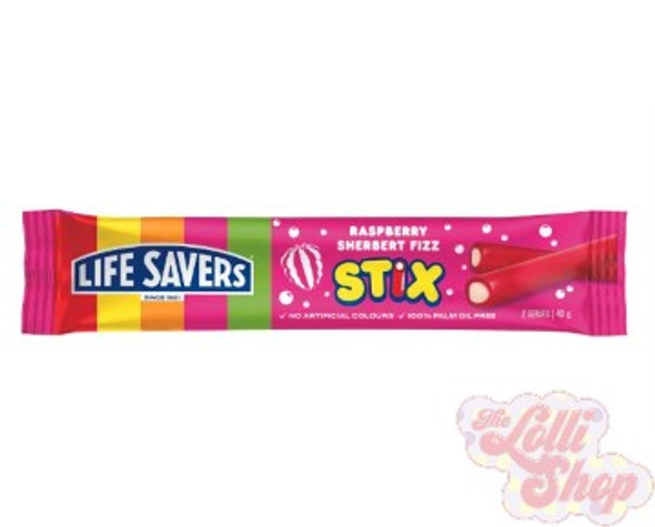 Lifesavers Stix Raspberry Sherbet Fizz 40g