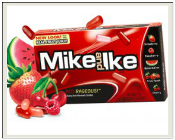 Mike & Ike Red Rageous 120g