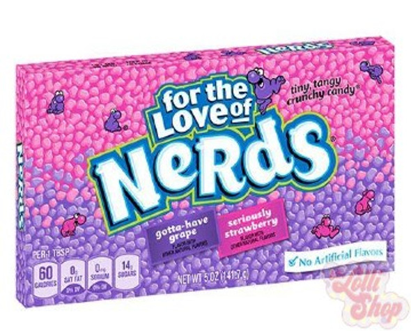 Wonka Nerds Grape & Strawberry Video Box 141.7g
