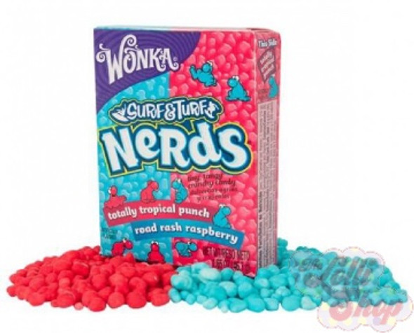 Nerds Surf & Turf Tropical Punch and Raspberry 46.7g