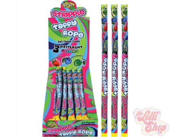 Jojo's Stripple Taffy Rope Multi 25g
