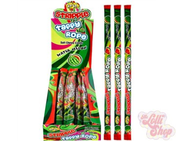 Jojo's Stripple Taffy Rope Watermelon 25g