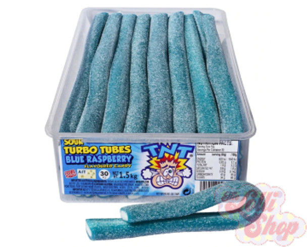 Tnt Sour Turbo Tubes Blueberry 55g x 2