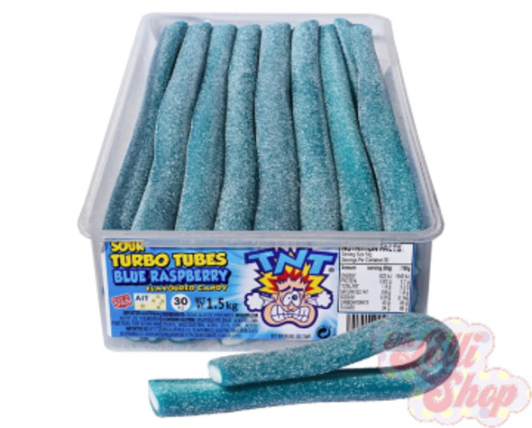 Tnt Sour Turbo Tubes Blueberry 55g x 2