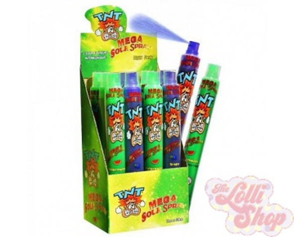 TNT Mega Sour Spray Watermelon / Grape 110ml TNT Mega Sour Spray Watermelon / Grape 110ml