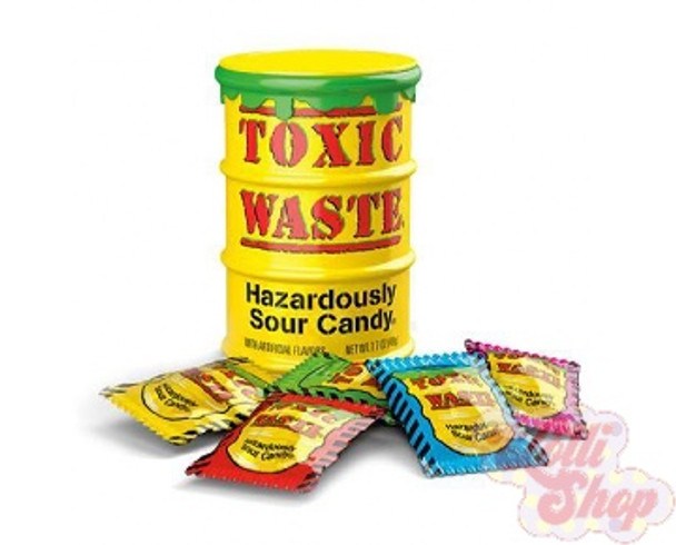 Toxic Waste Sour Candy Drum