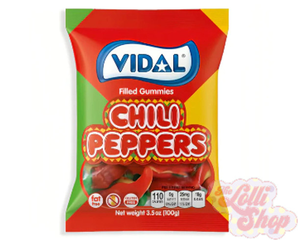 Vidal Chili Peppers 100g