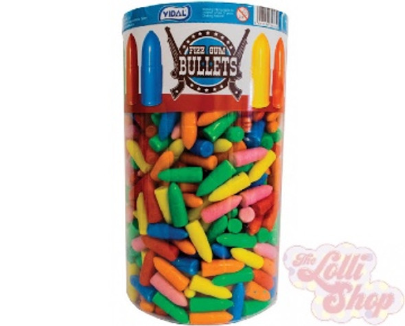 Vidal Fizzy Gum Bullets