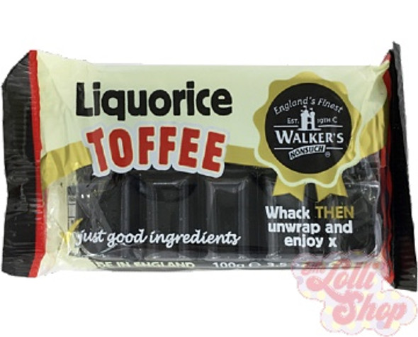 Walkers Liquorice Toffee 100g Walkers Liquorice Toffee 100g