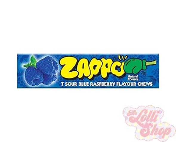 Zappo Blue Raspberry Chews 29g