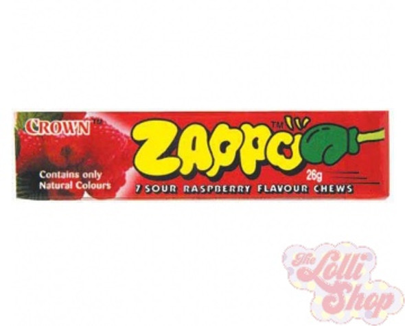 Zappo Raspberry Chews 26g