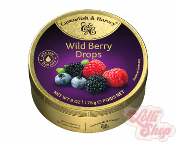 Cavendish & Harvey Wild Berry Drops 175g Cavendish & Harvey Wild Berry Drops 175g