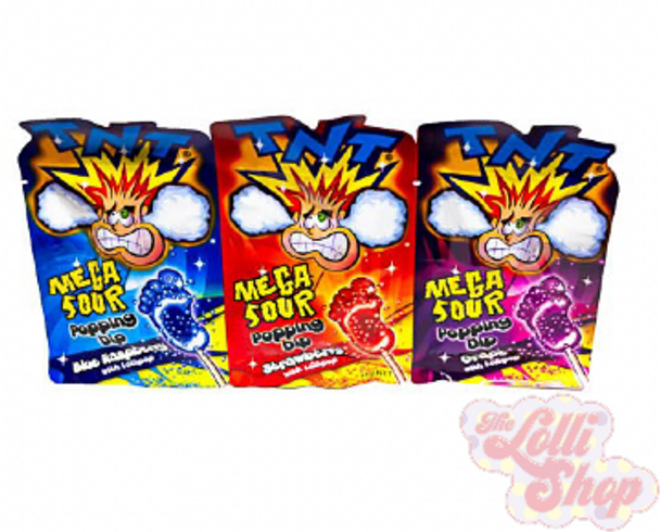 TNT Mega Sour Popping Dip 54g