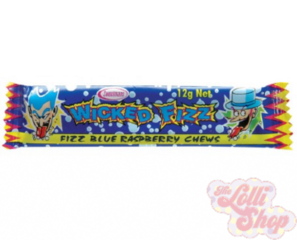 Wicked Fizz Blue Raspberry Chews