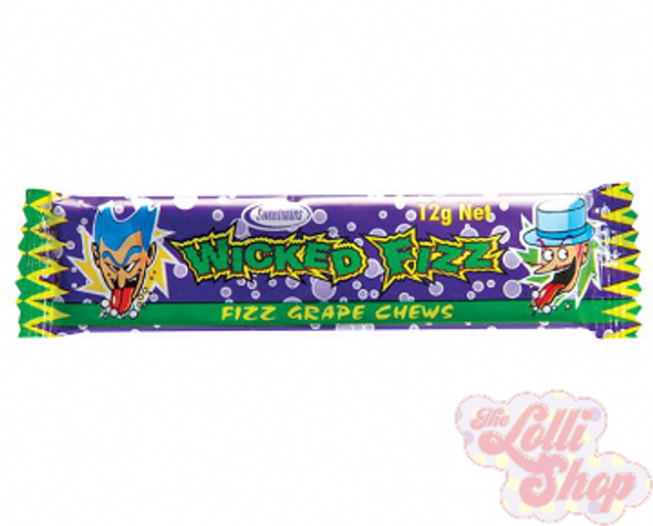 Wicked Fizz Grape Chews
