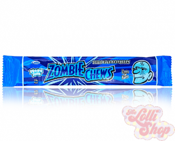 Zombie Chews Sour Blue Raspberry 28g